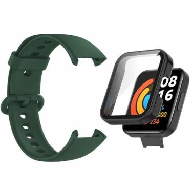 Imagem de Kit Pulseira + Full Case para Mi Watch 2 Lite - Estilo no Pulso, Verde