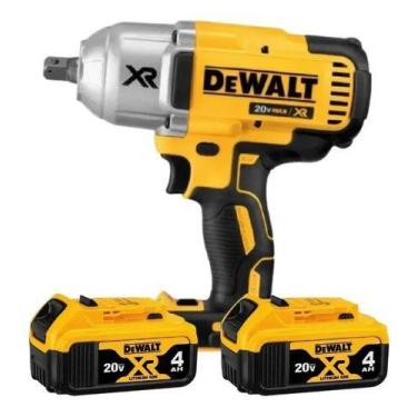 Imagem de Chave De Impacto 2 Baterias 20v 4ah Dewalt Dcf899 S/ Carreg