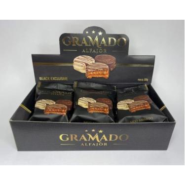 Imagem de Alfajor Gramado Premium Black Exclusive cx c/ 06 unidades - Gramado Al