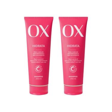 Imagem de Shampoo Ox 200Ml Hidrata - Kit Com 2Un