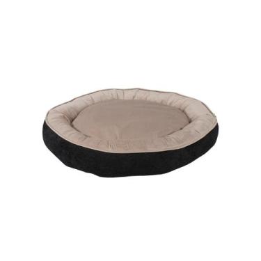 Imagem de Cama Pet Comfy Preto/Rosa 70x70x20cm - Castor