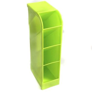 Imagem de Porta Lápis Treco Organizador Mesa Escritório Caneta rack - Verde - Lu