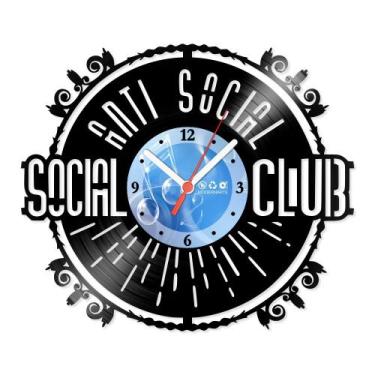 Imagem de Relógio De Parede Disco Vinil Diversos - Anti Social Club - VDI-301 - 