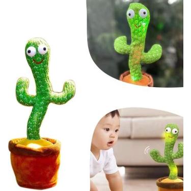 Imagem de Cacto Dançante E Falante Toca Música Repete A Fala E Dança Brinquedos 