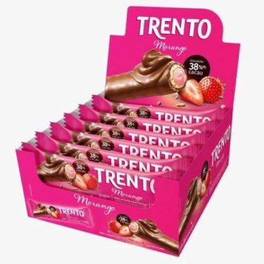 Imagem de Trento Peccin Trad Morango 512g 16un