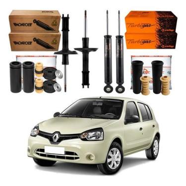 Imagem de Kit Amortecedor Dianteiro Traseiro Clio 1.0 2012 A 2016 - Cofap