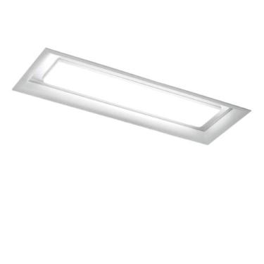 Imagem de Embutido Retangular Acrílico Espelhado 4xT8 G13 9621 Branco - New Line