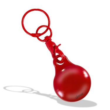 Imagem de Sonix Capas para Apple AirTags - Capa protetora rígida AirTag - Chaveiro com suporte para AirTag, Jelly Red, tamanho �nico