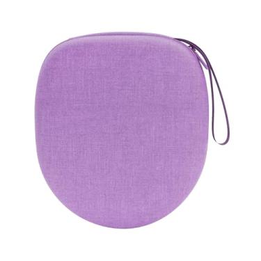 Imagem de Capa de fone de ouvido compatível com fones de ouvido sem fio JBL, Sony, Soundcore Anker, Bose, Edifier, BERIBES, KVIDIO, capa roxa rígida de viagem DR·AMIU