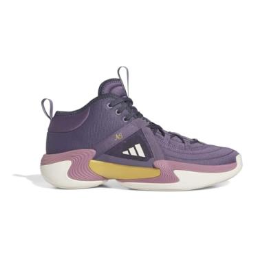 Imagem de adidas Tênis feminino de basquete Exhibit Select Cp - Roxo, Roxa, 41