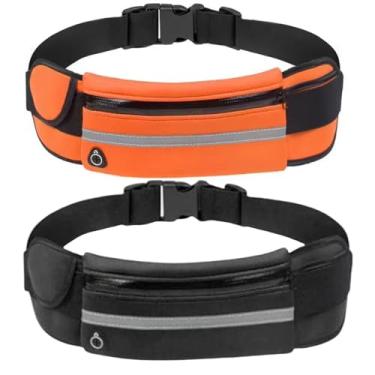 Imagem de Pochete Esportiva Impermeável Kit com 2 Unidades para Corrida Academia Caminhada Ciclis...