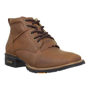 Imagem de Botina Masculina Bico Quadrado Terra Zebu 36667