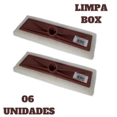 Imagem de Esponja Lava Limpa Vidro Boxe Porcelanato S/ Cabo 07 unid - MOP
