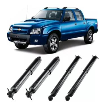 Imagem de PAR AMORTECEDOR DIANTEIRO E TRASEIRO S10 4X2 1995 A 2011