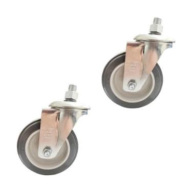 Imagem de Rodízio 412 parafuso giratório - 2 unidades - Schioppa