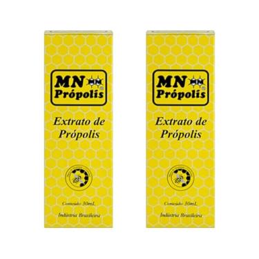 Imagem de Kit 2X: Extrato de Própolis Amarelo MN Food 30ml