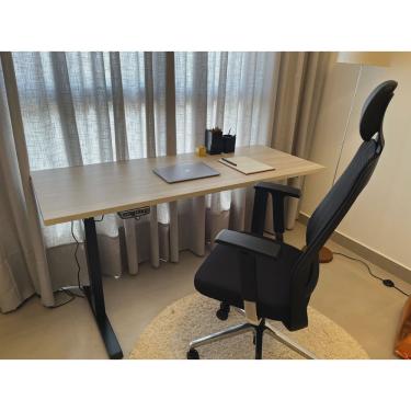 Imagem de Mesa com Regulagem de Altura Elétrica Escrivaninha 120cm Mee1200p25