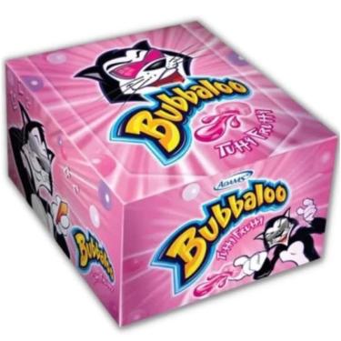Imagem de Chiclete Bubbaloo Tutti Frutti Caixa C/60unid - 300g