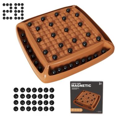 Imagem de Jogo de xadrez magnético Hcusus com 28 peças magnéticas