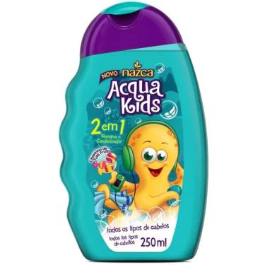 Imagem de Shampoo 2 em 1 Nazca Tutti Frutti Acqua Kids 250ml