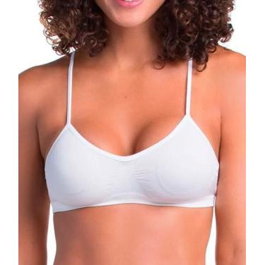 Imagem de Sutiã Nadador Trifil C01155  Sem Costura, M, Branco