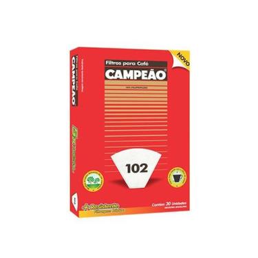 Imagem de Kit 10un Filtro Reutilizável Campeão Café 102 Ou 103, 102