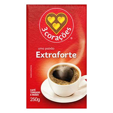 Imagem de 3 Corações Café Torrado E Moído Extra Forte À Vácuo 250G