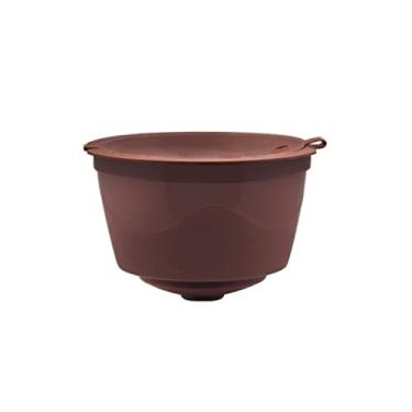 Imagem de Cestas de filtro de café reutilizáveis de plástico recarregáveis compatíveis com Dolce Gusto Brewers Cápsulas de café recarregáveis para cafeteiras Dolce Gusto Brewers Cápsula de café reutilizável
