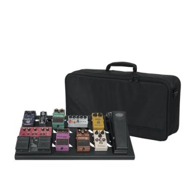 Imagem de Gator Casos de placa de guitarra de alumínio com bolsa de transporte; Grande: 60 x 27 cm | Stealth Black (GPB-BAK-1)