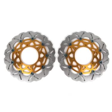 Imagem de Discos de freio dianteiros flutuantes para Suzuki GSX-S1000F ABS 2015-2022, GSX-S1000GT 2022-2023, GSX-S1000GX 2024, GSX-S1000 Katana 1000 2019-2024, peças de acessórios de substituição de motocicleta