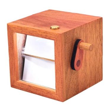 Imagem de WeiLaiKeQi Foto Flip Book Frame Foto Álbum Hand Motion Caixa de exibição para a formatura Viagem do Dia dos Namorados, 8 Peças Laranja Marrom