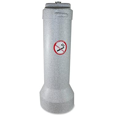 Imagem de Impact Products Receptáculo externo para defumadores, 63,5 cm x 23,88 cm x 23 cm, granito cinza