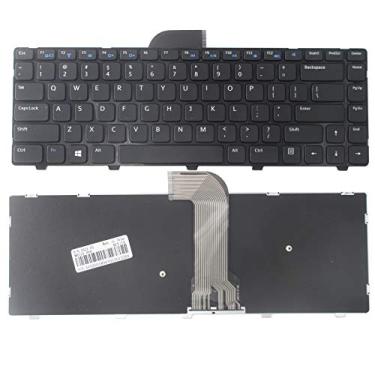 Imagem de SUNMALL Substituição de teclado compatível com laptop Dell Inspiron 14R 2158 3421 3437 5421 5437 15Z-5523 M431R, Vostro 2421, Latitude série 3440, preto layout dos EUA (6 meses de garantia)