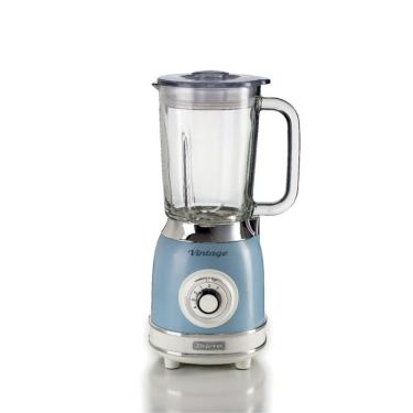 Imagem de Liquidificador Com Copo De Vidro Vintage 1,5l 220v Ariete Azul