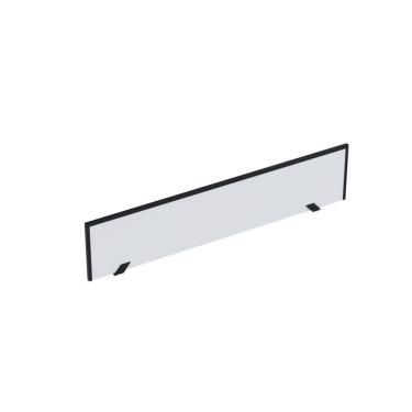 Imagem de Painel Divisor Para Mesas De Escritório 881x300mm M900at Branco/preto