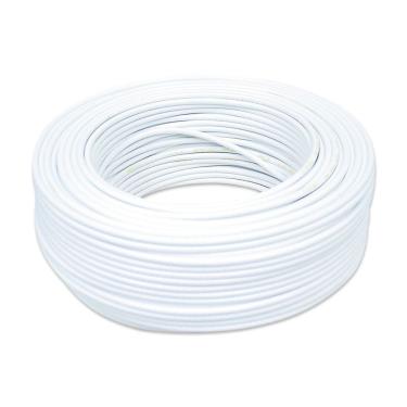 Imagem de Cabo Coaxial Cabletech Std-40+tp3 Branco 100 Metros