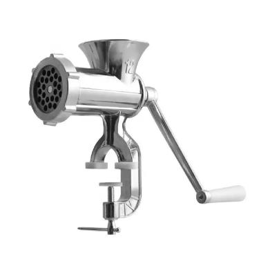 Imagem de Moedor De Carne Em Aluminio Grande Maquina De Moer Tamanho 12 Hamburguer Alimentos Biscoito E Embutidos Profissional