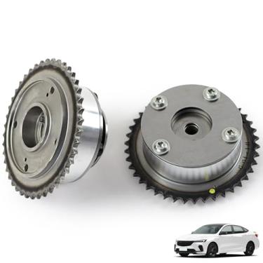 Imagem de Copachi Conjunto de engrenagens CVVT do eixo de comando do motor para 2014-2019 para Elantra para Tucson e Kia Forte/KX5 2013-2021 Substituir 24350-2E201 24370-2E200
