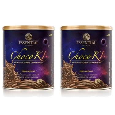 Imagem de ChocoKi 300g - Achocolatado Essential Nutrition - 2 unidades, Chocolat