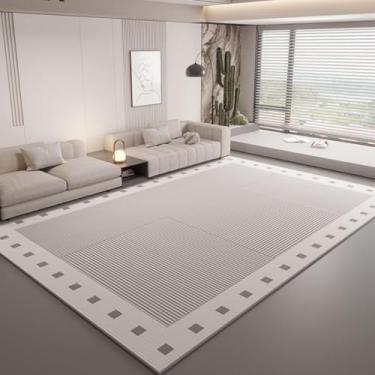 Imagem de Tapete extra grande para sala de estar, tapete para decoração de quarto, tapete macio lavável à máquina e durável (120 cm x 200 cm/GHN-5)