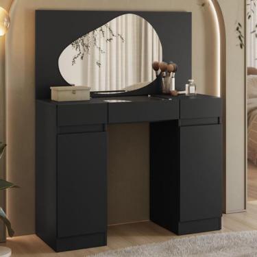 Imagem de Penteadeira com Espelho 133cm X 105cm Mimo - Albatroz Móveis