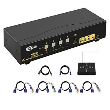 Imagem de VGA KVM Switch, 4 in 1 out