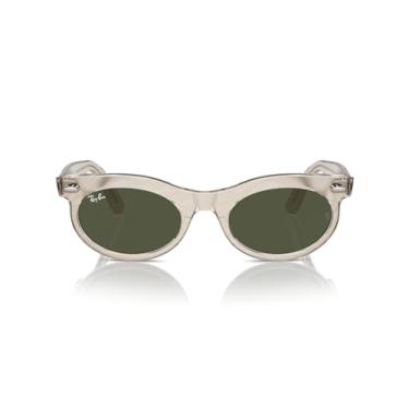 Imagem de Óculos de Sol Ray-Ban Wayfarer Oval 0RB2242 138331 Tam 53 / Fotocomatico Cinza - Lentes Verde