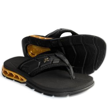 Imagem de Sandália Chinelo Kenner Rakka Ultra Force Infantil Original (Dourado, BR, Criança de 9 a 12 anos, Numérico, 28)