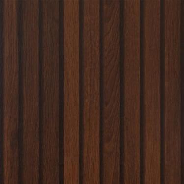 Imagem de LACHEERY Papel de parede de painel de madeira escura de 40 cm x 700 cm efeito 3D papel de parede de painéis de madeira autoadesivo papel de contato de grão de madeira papel de parede de madeira para