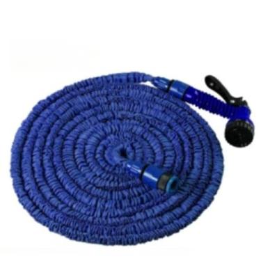 Imagem de Mangueira Magica 30 METROS Flexível Irrigação E 7 Tipos De Jato Jardinagem Casa Verão