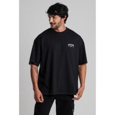 Imagem de Camiseta Maresia Especial Oversized Skull 0012-Masculino