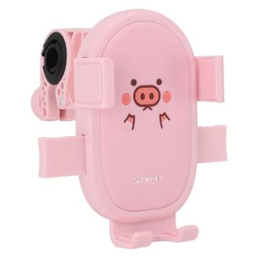 Imagem de Zerodis Motorbike Phone Mount Shock Absorção Sweet Cartoon Bike Hitlebar Solter para Ciclos Elétricos Rosa