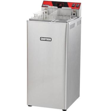 Imagem de Fritador Elétrico Zona Fria Digital Croydon 8000W 15 Litros FZ28-D 220