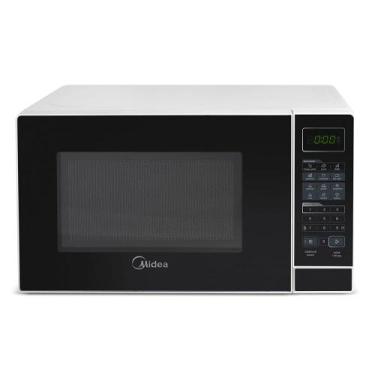 Imagem de Micro-ondas Midea 700w 20 Litros Branco com Porta Preta, BRANCO COM PR